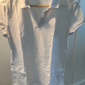 Calvin Klein Jeans White Short Sleeve Polo